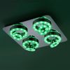 LED Deckenleuchte LS-Tim 40x40 cm RGB+CCT Chrom Bild 5