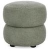 Hocker Gabby aus Boucle-Stoff, Grün, 41 x 41 x 39 cm Bild 4