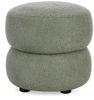 Hocker Gabby aus Boucle-Stoff, Grün, 41 x 41 x 39 cm Bild 5