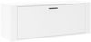 vidaXL Wand-Schuhschrank Weiß 100x35x38 cm Holzwerkstoff 821020 Bild 2
