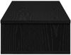 vidaXL Wandregal mit Schubladen Schwarz 80x31x17 cm Holzwerkstoff 859951 Bild 5