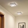LED Deckenleuchte, dimmbar, weiß, nickel-matt, L 17 cm Bild 4