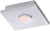 LED Deckenleuchte, dimmbar, weiß, nickel-matt, L 17 cm Bild 2