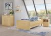 Erst-Holz Seniorenbett extra hoch 100x220 Einzelbett mit Federholzrahmen Massivholz Kiefer 60. 42-10-220 FV Bild 3