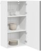vidaXL Wandschrank PORTO Schwarz 50 x 31 x 100 cm Holzwerkstoff 885476 Bild 3