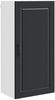 vidaXL Wandschrank PORTO Schwarz 50 x 31 x 100 cm Holzwerkstoff 885476 Bild 2