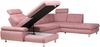 Wohnlandschaft Alba von ED Exciting Design mit Schlaffunktion & Bettkasten – U-Form Sofa aus hochwertigem Brego-Stoff Bild 5