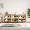 3 Stk. Sideboards, Kommoden Sonoma-Eiche 60x35x70 cm Holzwerkstoff j3688p Bild 3