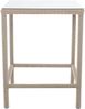 CLP Polyrattan Tisch Alia 5mm mit Glasplatte aus Sicherheitsglas,perlweiß Bild 3