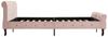 vidaXL Bettgestell Rosa Samt 160x200 cm [288568] Bild 4