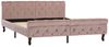 vidaXL Bettgestell Rosa Samt 160x200 cm [288568] Bild 2