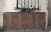 Sideboard >GENIO industrial< in Eiche, Holzwerkstoff - 184x84x40cm (BxHxT) Bild 3