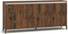 Sideboard >GENIO industrial< in Eiche, Holzwerkstoff - 184x84x40cm (BxHxT) Bild 4