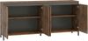 Sideboard >GENIO industrial< in Eiche, Holzwerkstoff - 184x84x40cm (BxHxT) Bild 2