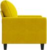 vidaXL Sessel Gelb 60 cm Samt 359185 Bild 5
