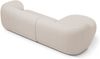 Micadoni Ecksofa Kate 3-Sitzer Links Boucle Beige Bild 3