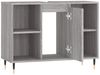 vidaXL Badschrank Grau Sonoma 80x33x60 cm Holzwerkstoff 831626 Bild 5