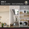 LED Panel Abia 2 White Select Dämmerungsgesteuerter Bewegungsmelder (HF) rund 170mm 9,5W 1100lm 2700 - 4000K Weiß Bild 3