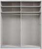 rauch Schwebetürenschrank Quadra Schrank Schlafzimmerschrank in vielen Breiten Kleiderschrank Garderobenschrank mit Glaselementen Bild 3