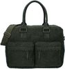 Kidzroom Windeltasche – Geräumige Wickeltasche mit Teddy-Stoff & Wickelunterlage Bild 2