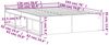 vidaXL Bettgestell Betongrau 135x190 cm 3203911 Bild 2
