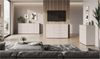 Sideboard Luna / GW-Lomena, Holzwerkstoff, Grau, 182 x 93 x 41 cm Bild 4