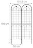 Relaxdays Rankgitter 2er Set 180 cm Bild 4