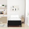 vidaXL Boxspringbett mit Matratze Schwarz 80 x 200 cm Stoff 3398655 Bild 3
