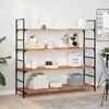 vidaXL Tischplatte Rechteckig 160x40x2 cm Massivholz Akazie 4008817 Bild 3
