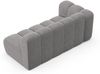Micadoni Modulares Sofa Lupine 3-Sitzer Links Chenille Eden Hellgrau Bild 3