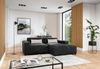 AX LIVING Schwarze Eckcouch Jughlio in L-Form 240cm elegant & modern R Bild 5