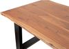 Couchtisch Baumkante massiv Akazie Natur 110 x 75 cm U-Gestell schwarz INSA 80582408 Bild 5