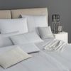 JOOP! Mako Satin Bettwäsche Groove 4107-9 silber Streifen 135x200 Bild 2