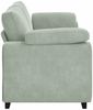 vidaXL 3-Sitzer-Sofa Hellgrau 220x77x82 cm Samt 4105277 Bild 5