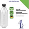 Emil Trinkflasche Glasflasche Motiv Marmor, Flasche aus Glas, BPA-Frei, spülmaschinenfest, Bruchsicher, 750ml Bild 4