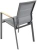 2er Set Melbourne Garten Stapelstühle, Aluminium Bild 5