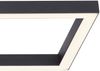 LED Deckenleuchte, schwarz, rechteckiges Design, L 71 cm Bild 4