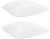 vidaXL Bettwäsche-Set Weiß 220 x 260 cm Baumwolle, Bambus, Polyester 3432295 Bild 3