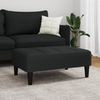 vidaXL Fußhocker Schwarz 77x55x31 cm Samt 4007369 Bild 3