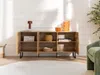 Vente-unique - CEVANIA Sideboard Holz, Platte Beige - B 40 cm x H 66 cm x L 140 cm Bild 4