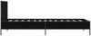 vidaXL Bettgestell Schwarz 75x190 cm Holzwerkstoff und Metall 845557 Bild 5