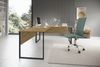 Eckschreibtisch >Amanda< in Artisan Eiche Optik - 223 x 77 x 73 cm (B/H/T) Bild 5