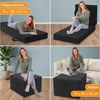 Bestschlaf Klappmatratze Spar-Set inkl. Husse & Transporttasche, Polyester, Schwarz / Schwarz, 75x195 cm Bild 3