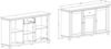 Sideboard HOME Anrichte 160 cm Grün Eiche Lefkas Bild 4