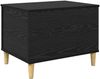 vidaXL Nachttisch Schwarz Eichen-Optik 60 x 44,5 x 45 cm Holzwerkstoff 881170 Bild 2