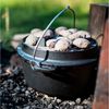 BBQ-Toro Grilltopf Dutch Oven DO9PX, 9,0 L Premium Gusseisen Kochtopf, Gusstopf, Gusseisen (4-tlg) Bild 3