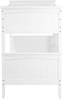 Hochbett ALBON 90 x 200 cm Holz Weiß Bild 5
