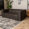 Bronx71 Ledersofa Memphis 2,5-Sitzer anthrazit Bild 5