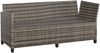 KONIFERA Gartenlounge-Set Rotterdam, (Set, 20-tlg, 3x 3er Sofa, 2x Hocker, 1x Tisch 120x82x67cm, inkl. Auflagen), Polyrattan, Stahl, Tischplatte aus Nonwood Bild 4