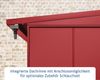 Hörmann Ecostar Metall Kaminholzregal Elegant Typ 2, 181 x 103 cm, purpurrot, 181 x 103 x 198 cm (T x B x H) Bild 5